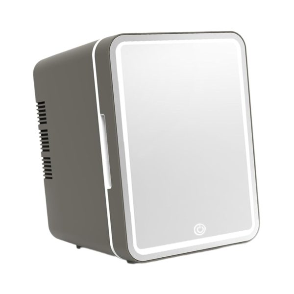 ARTISOUL® Mini Small Fridge 4L with Light Mini Refrigerator for Dorm Room Home Bedroom Gray | Major Appliances | Refrigerators & Freezers | Mini Fridges