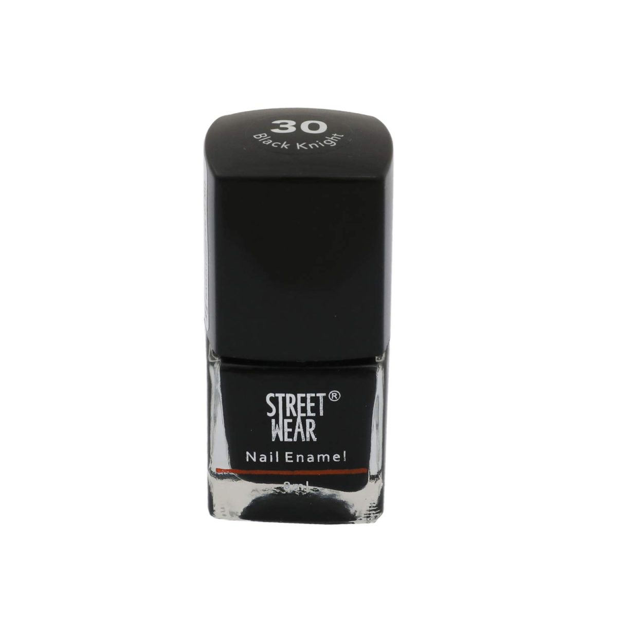 Street Wear Nail Enamel, Black Knight, 8ml