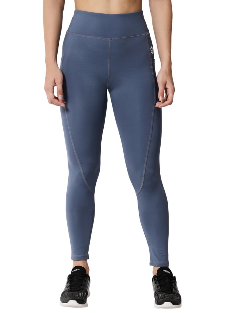 ENDEAVOUR WEAR Leggings Workout Pants with Side Pockets/Stretchable Tights/Highwaist Sports Fitness Yoga Track Pants for Women & Girls