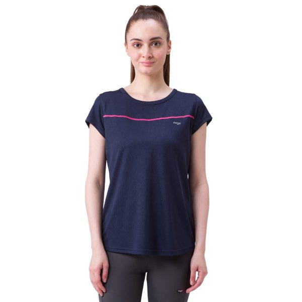 berge' Ladies Polyester Dry Fit Western Shirts & Tshirts for Women, Quick Drying & Breathable Fabric, Gym Wear Tees & Workout Tops