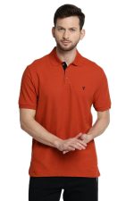 Van Heusen Men's Cotton Regular Fit Polo T-Shirt