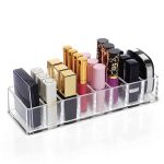 E Shopping 8 Slots ACRYLIC Compact Holder Powder Eye Shadow Blush Highlighters Makeup Organizer - Image 2