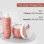 Bare Anatomy Hair Colour Protect Shampoo, Retains Colour Upto 8 Weeks, Repairs Damage With Amino Acid & Quinoa Protein For Dry & Frizzy Coloured Hair For Unisex, 250ml - Image 5