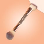 Gleva Multipurpose Kabuki Makeup Brush Dual-Ended Foundation Brush Concealer Brush Flawless Brush Ideal for Liquid Foundation, Cream, Powder, Blending, Buffing, Concealer (Brown) - Image 8