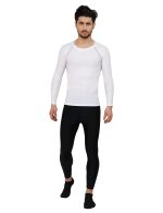 NEVER LOSE Men's Compression Ultima T-Shirt Top Skin Tights Fit Lycra Inner Wear Full Sleeve for Gym Cricket Football Badminton Sports Combo (Pack of 2) - Image 3