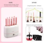 Azelf Upgraded Makeup Brushes Dryer, Electric Cosmetic Automatic Brush Drying Machine, No Harmful for Bristles with Thermo-Control, 12 Various Hole, Compatible with 98% Makeup Brush - Image 6