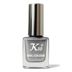 K10 Nail Polish| Metallic Finish Nail Paint|Quick Drying| Non UV Polish - Gel Finish |Chip Resistant Long-Lasting Multicolor Nail Paint for Women and Girls|Dark Red-Silver-Gold Set of 3 (12ml each) - Image 3