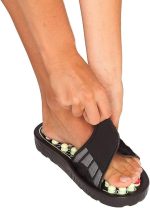 AQUACARE Magnetic Therapy Paduka Slippers | Acupressure | Blood Circulation Slippers Foot Massager For Men and Women (Unisex) | Size- 9, Pack of 1 - Image 5