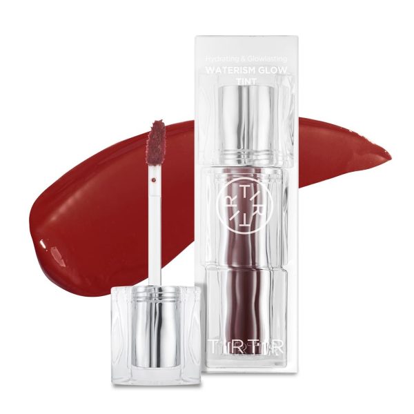 TIRTIR Waterism Tinted Lip Gloss – Kiss Ready Lipgloss, 12H Long Lasting Non Sticky Natural Tinted Glow Korean Multiuse Cheek and Lip Tint for Women gift