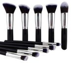 Zirak Soft Bristle 10 Pcs Black Makeup Brushes Set for Makeup - (Pack of 10)
