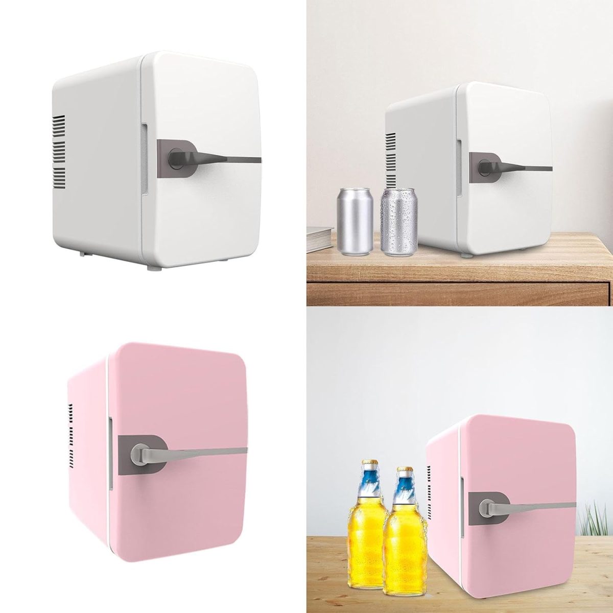 ARTISOUL® 6L Mini Fridge Single Door Beverage Refrigerator for Livingroom Desktop Dorm White | Major Appliances | Refrigerators & Freezers | Mini Fridges - Image 5