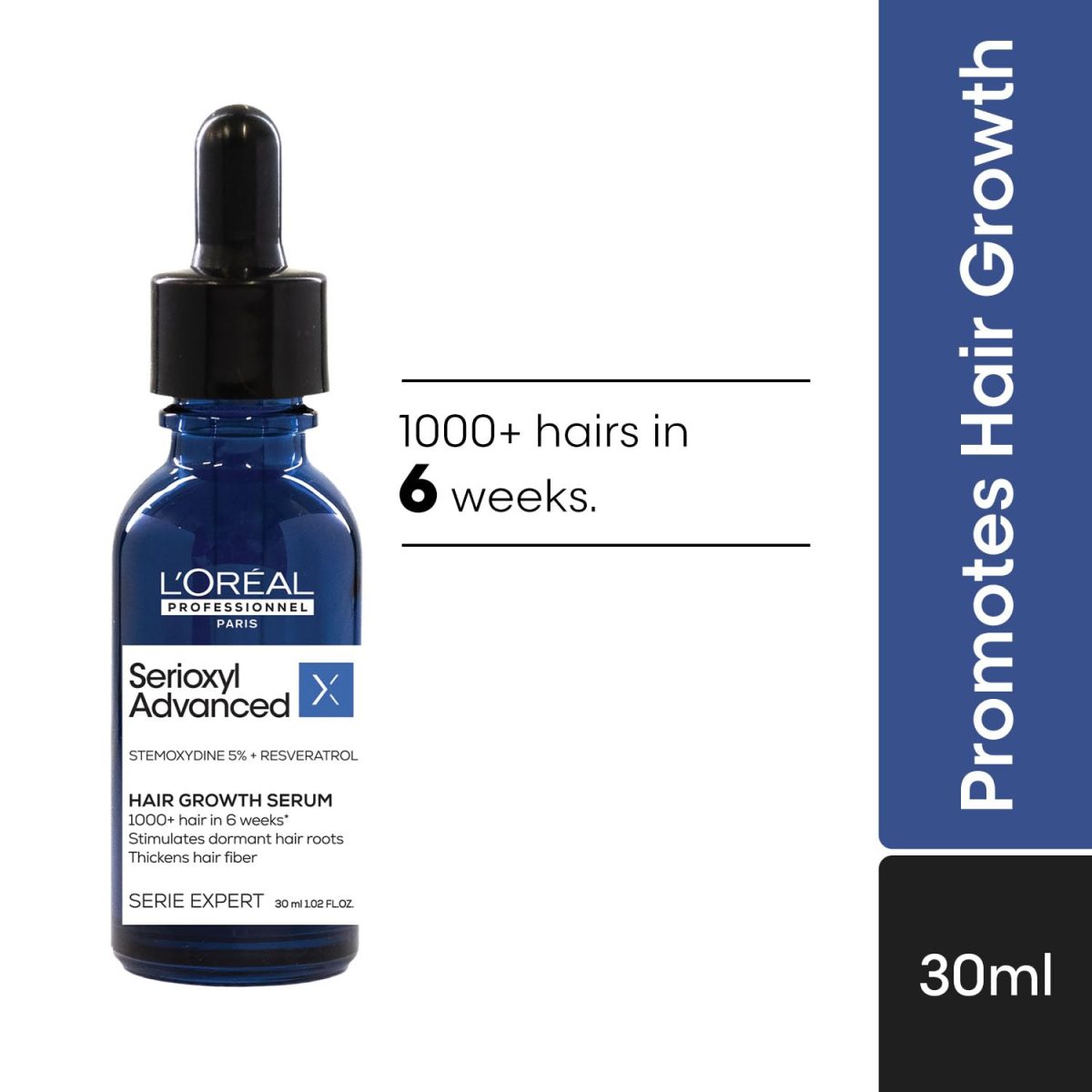 L’Oréal Professionnel Scalp Advanced Serioxyl Advanced Density Activator Serum | Leave-In Serum for Hair Growth with 5% Stemoxydine | Spray Format for Men & Women - Image 9