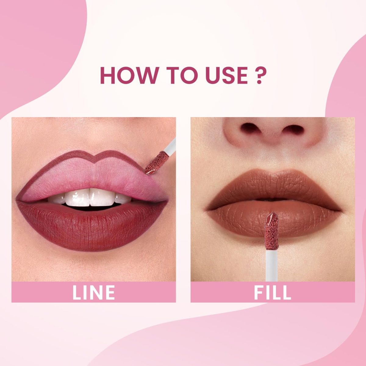 Herbs and Pure Soft, Hydrating, Full Coverage, Smooth Finish, Long-Lasting Liquid Lipstick, Pack of 6, 12ml, 2.1 - Image 5