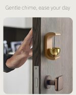 Shopkeepers Bell for Door Opening, Magnetic Shopkeepers Bell Wood Doorbell Wind Chime for Refrigerator, Room, Porch, Garden, Backyard, Restaurant,Home Garden Windchime Housewarming Gift - Image 3