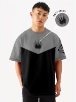 crazymonk Kenpachi Zaraki Printed Anime Oversized T-Shirt - Multi Color - Image 2