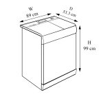 Stylista Washing Machine Cover Compatible for Whirlpool 10.5 kg semi Automatic ACE 10.5 XL Printed - Image 4