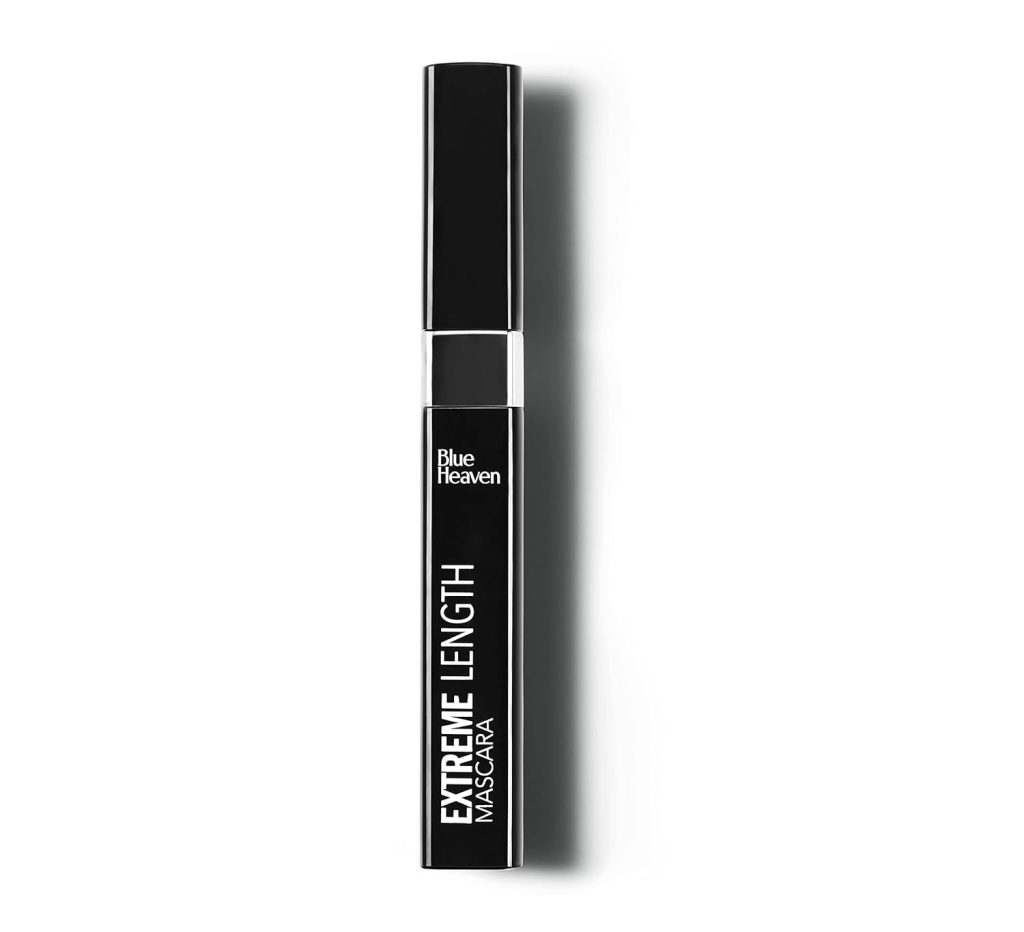 Blue Heaven Extreme Length Mascara Waterproof Black | Quick Dry | No Clumping | Long Lasting Mascara for Women | 9ml