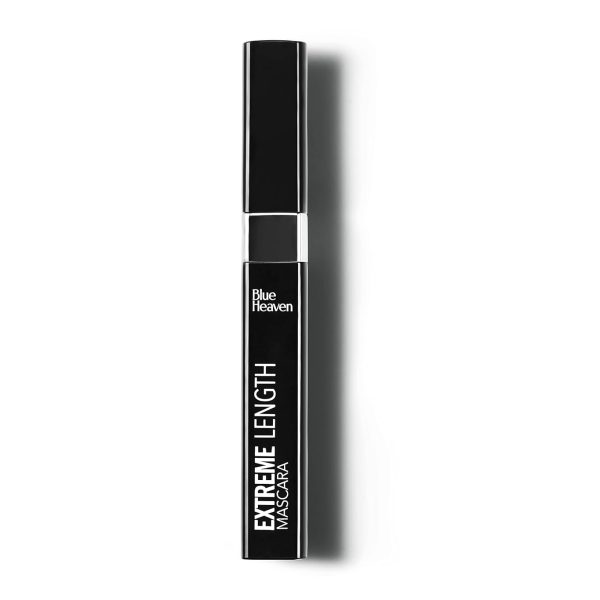 Blue Heaven Extreme Length Mascara Waterproof Black | Quick Dry | No Clumping | Long Lasting Mascara for Women | 9ml