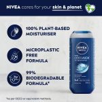 NIVEA Men Body Wash, Cool Kick with Refreshing Icy Menthol, Shower Gel for Body, Face & Hair, 250 ml - Image 7