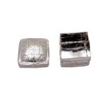 Sahiba Gems Silver Designer Meenakari Sindoor Dabbi with Lid, Pooja Items for Home, KumKum Box Spiritual Gift Item ~ Small Size - Image 3