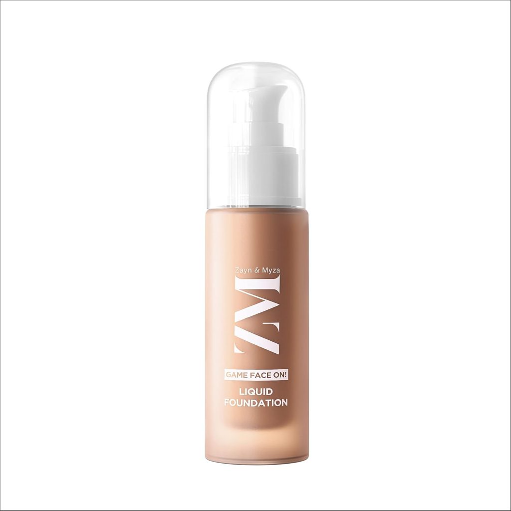 ZM Game Face on Liquid Foundation 12hour Long-lasting | Smudge-Proof | Transfer Proof | SPF 25 (Beige)