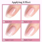 Calitate24 Nail Polish Set For Women Glossy Finish Nail Paints Long Lasting Enamel Multi-Color Black, White, Transparent And Silver Glitter Paints Latex-Free Quick Dry Formula (Set Of 4), 20 Ml - Image 3
