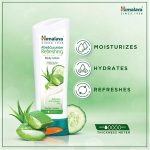 Himalaya Herbals Refreshing Body Lotion, Aloe and Cucumber, 400ml - Image 3