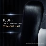 TRESemmé Silk Press Pre-Wash Treatment Ampoules, 4 x 15ml | Heatless Hair Straightening Treatment with Amino Peptides - Image 5