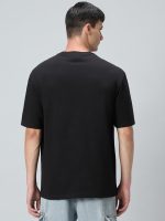 Bewakoof Official Marvel Merchandise Venom Men's 100% Cotton 220 GSM Graphic Print Oversized Fit Round Neck T-Shirt - Image 4