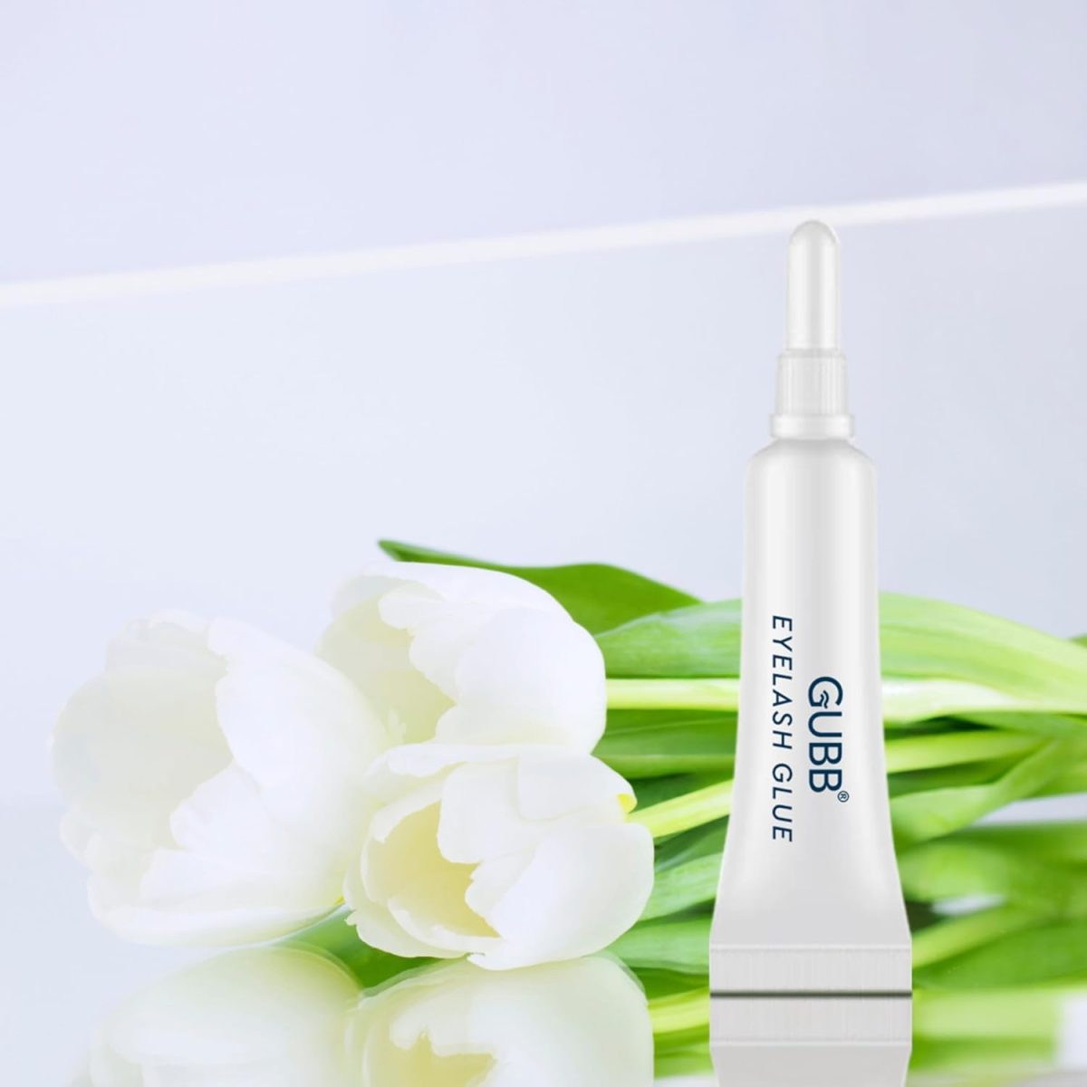 GUBB False/Fake Eyelash Glue Transparent Waterproof Eyelashes Extension Glue Adhesive - Natural Rubber Latex, Seamlessly Blend, Long Lasting & Durable - Image 5
