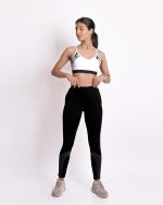 Mehrang Gym wear Mesh Leggings Workout Pants with Side Pockets/Stretchable Tights/Highwaist Sports Fitness Yoga Track Pants for Women & Girls - Image 5