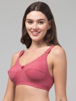 HiloRill Full Coverage Minimizer Bra for Heavy Bust, Superior Cotton Stretch Fabric, Wider Straps, No Spill Support - Image 4