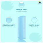 Sanas Lice And Nits Removal Comb Lice Comb 3Pcs Lice Removal Machine For Women And Kids Dandruff Remover Eggs Removing Comb For Kids Nits R 3Pcs (Multicolour) - Image 3