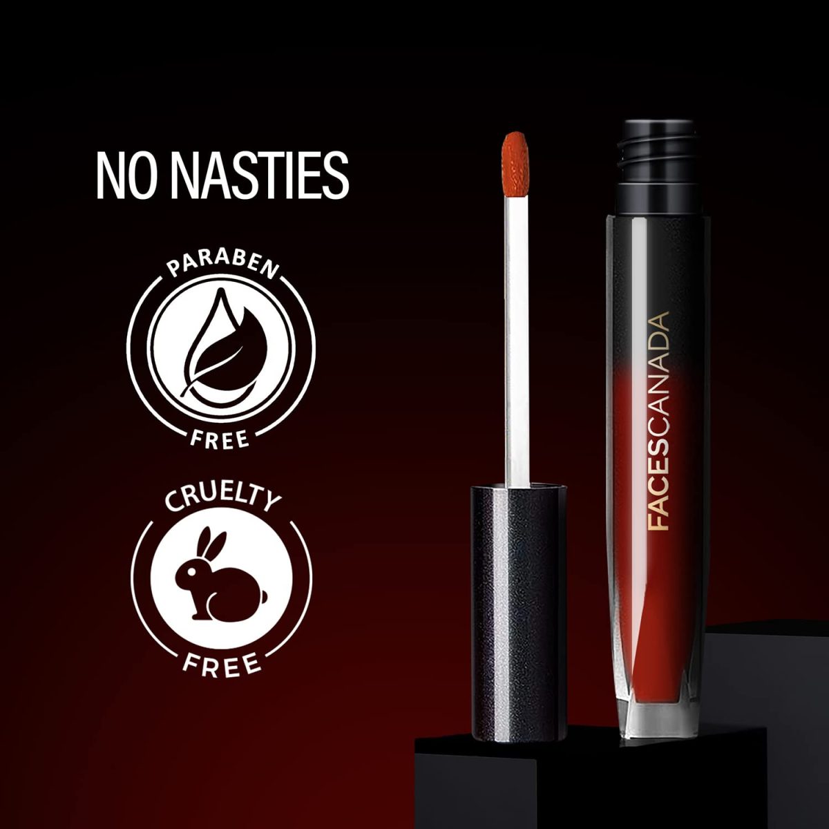 FACES CANADA Comfy Silk Liquid Lipstick - Marvelous Mauve 04, 3ml | Satin Matte HD Finish| Luxe Comfort | Longlasting | No Dryness | Smooth Texture | Mulberry Oil & Shea Butter For Plump Hydrated Lips - Image 9