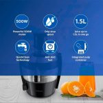 Philips Viva Collection HR1832/00 1.5-Litre Juicer, Ink Black - Image 2