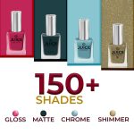 JUICE Quick-dry, 100% Veg & Cruelty Free Nail Paint I Long Lasting, Chip Resistant, Nail Polish for Women, Gel Finish, High Gloss, F&D APPROVED COLORS & PIGMENTS(LITTLE GOLD - D09) - Image 6