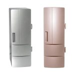 ARTISOUL® Generic Car Refrigerator USB Mini Fridge for Dorm Driving Food Beverage Silver | Major Appliances | Refrigerators & Freezers | Mini Fridges - Image 4