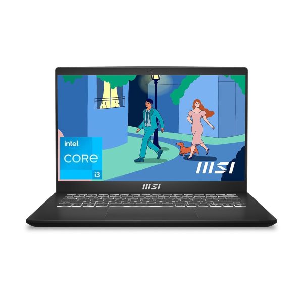 MSI Modern 15, Intel 12th Gen. i3-1215U, 40CM FHD 60Hz Laptop (16GB/512GB NVMe SSD/Windows 11 Home/Intel UHD Graphics/Classic Black/1.7Kg), B12M-612IN