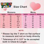 Bouncy Toonz Couple T Shirts for Couple-Husband Wife Matching Dress-Couple Tshirt Combo- Regular Fit Cotton Round Neck Half Sleeve (cus-Couple-Hands) - Image 2