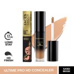 FACESCANADA Ultime Pro HD Liquid Full Coverage All Skin Type Concealer - Sand Beige 01, 3.8ml | Natural Matte Finish | 12HR Long Stay | Blemishes | Blends Easily | Orange & Vitamin C Enriched - Image 2