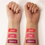mCaffeine Shades Raspberry Lip & Cheek Glow Tint | Multipurpose & Blendable | Longlasting Dewy Finish | Hydrating & Nourishing | Highly Pigmented Gel Formula | Lipstick | Blush for Women - 3 ml - Image 7