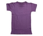 IndiWeaves Boys Combo Pack of Solid Half Sleeves Cotton T-Shirts (Red/Purple_14-15 Years) Pack of 2 - Image 3