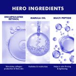Conscious Chemist® 0.2% Retinol Moisturizer Cream | 20g | Pro-Collagen Night Cream, For Men & Women, Multi peptide Anti aging Face cream, Reduces Fine lines, Neck lines & Wrinkles, All Skin Types - The Defender - Image 4