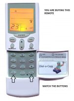 Ac Remote comaptible for Hitachi Split and Window Ac Remote (with Backlight) 1.5 ton, 1 ton, 2 ton 3 Star 5 Star (AC-59) Suitable for Hitachi with Backlight Screen - Image 2
