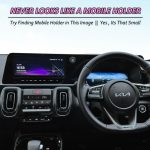 Blackstar Spiro Mag - Magnetic Mobile Phone Holder for Car Dashboard/Bike with 540° Angle Rotation - Phone Mount Stand with Strong & Safe Magnets - Compatible with All Mobiles (MAGSAFE Incompatible) - Image 3