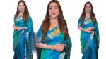 PT'Z Women's Pure Soft Banarasi kanjivaram Paithani Silk Saree with Rich Pallu With Unstitched Blouse - Image 5