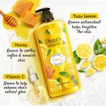 Pears Naturale Refreshing Vitamin C Body Wash with Natural Yuzu Lemon|| Vitamin C & Honey Extract | for Refreshed & Radiant Skin| 750 ml - Image 4