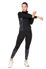 Benzos Women's Body Fitted Gym Running Sports Track Suit | Regular Casual Fit | Track Suit for Girls & Women | Fabric - Polyester - Image 2
