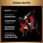 MyGlamm Manish Malhotra Soiree Liquid Matte Lipstick - 04 Night Aura (Maroon Shade) | Long Lasting, Transfer-resistant With Vitamin E (7g) - Image 5
