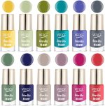 VERGE Glossy Finish Colour Show Ultra Shine Nail Lacquer (NO CHIPPING & NO FADING) (Pack of 12) NON TOXIC AND PARABEN FREE (CS12_41), 72 ml